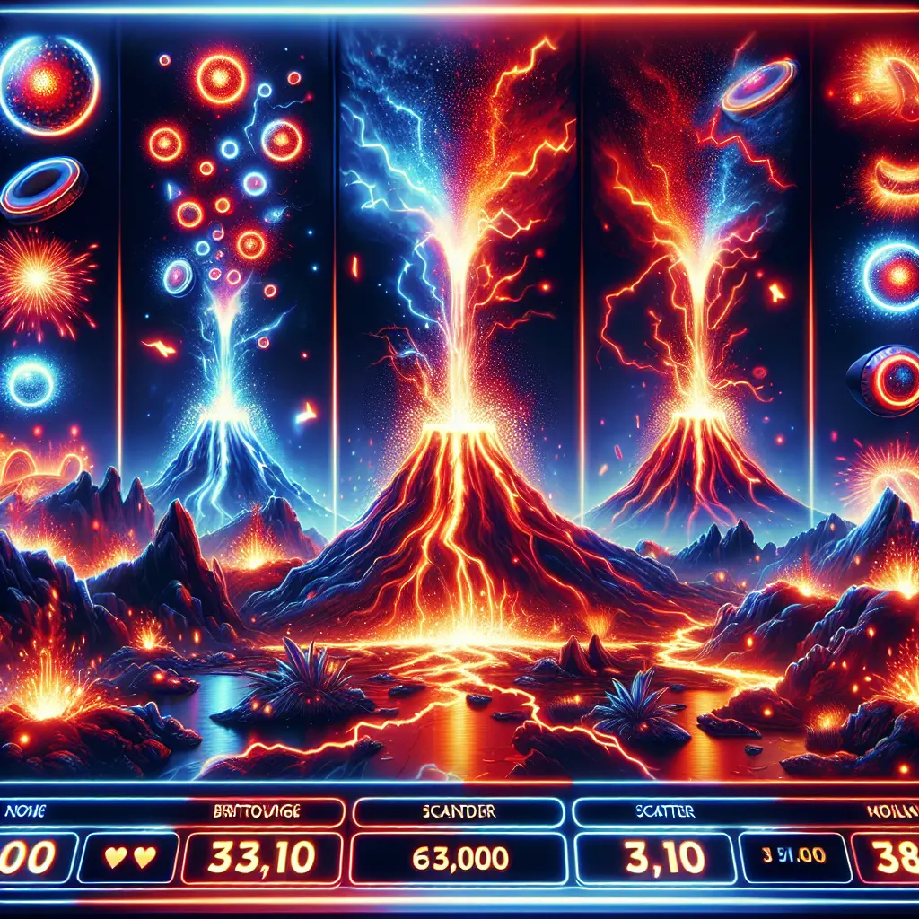 3 Coin Volcanoes slot game